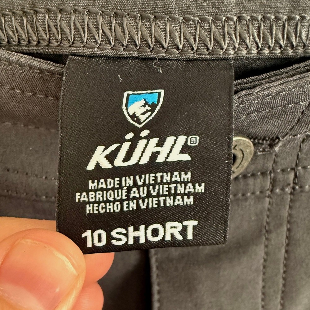 Kuhl Women's Freeflex Roll-Up Pant In Coal Gray Size 10 Short NWOT - Picture 7 of 8
